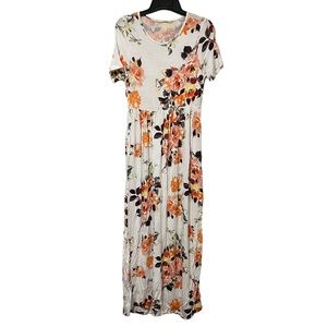 First Look Floral Maxi Dress
